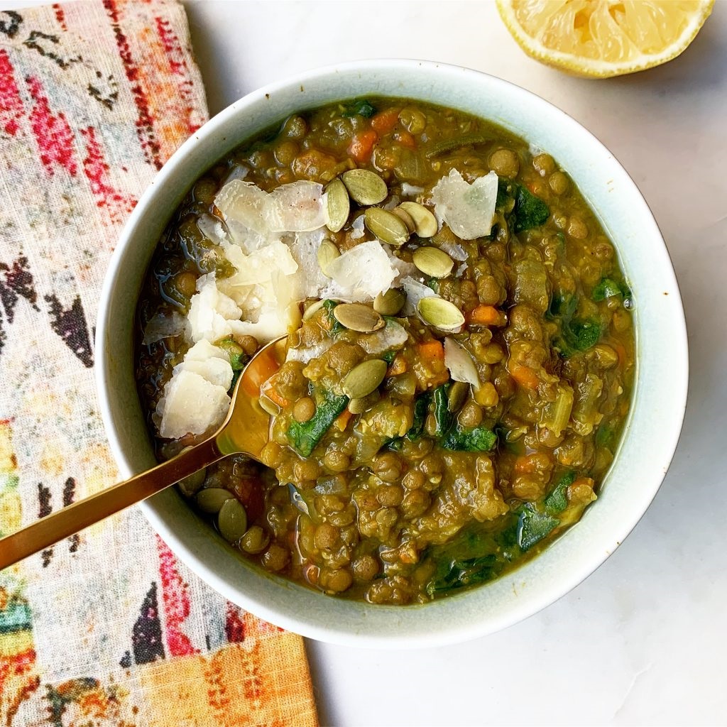 Aromatics, spices, acidity, and herbs harmonize in lentil soup, creating versatile flavor symphonies