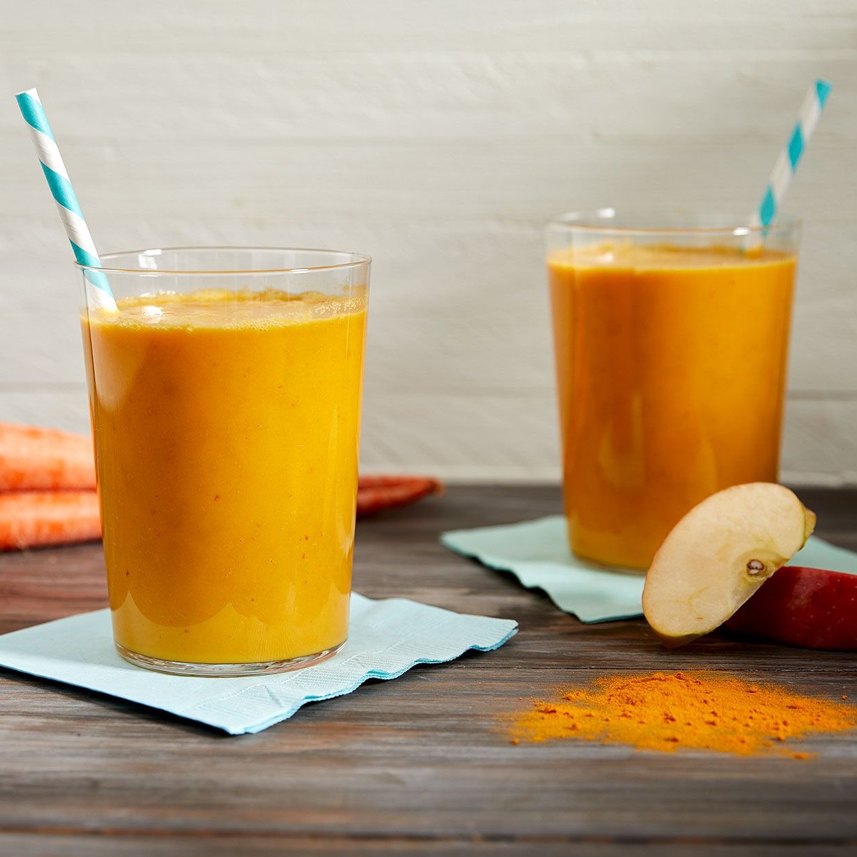 This naturally sweet carrot apple smoothie is a delicious and nutritious way to fuel your body