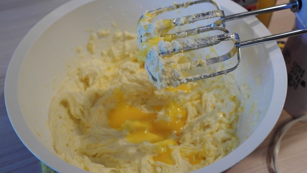 Combine your dry ingredients in one bowl and your wet ingredients in another, whisk it up!