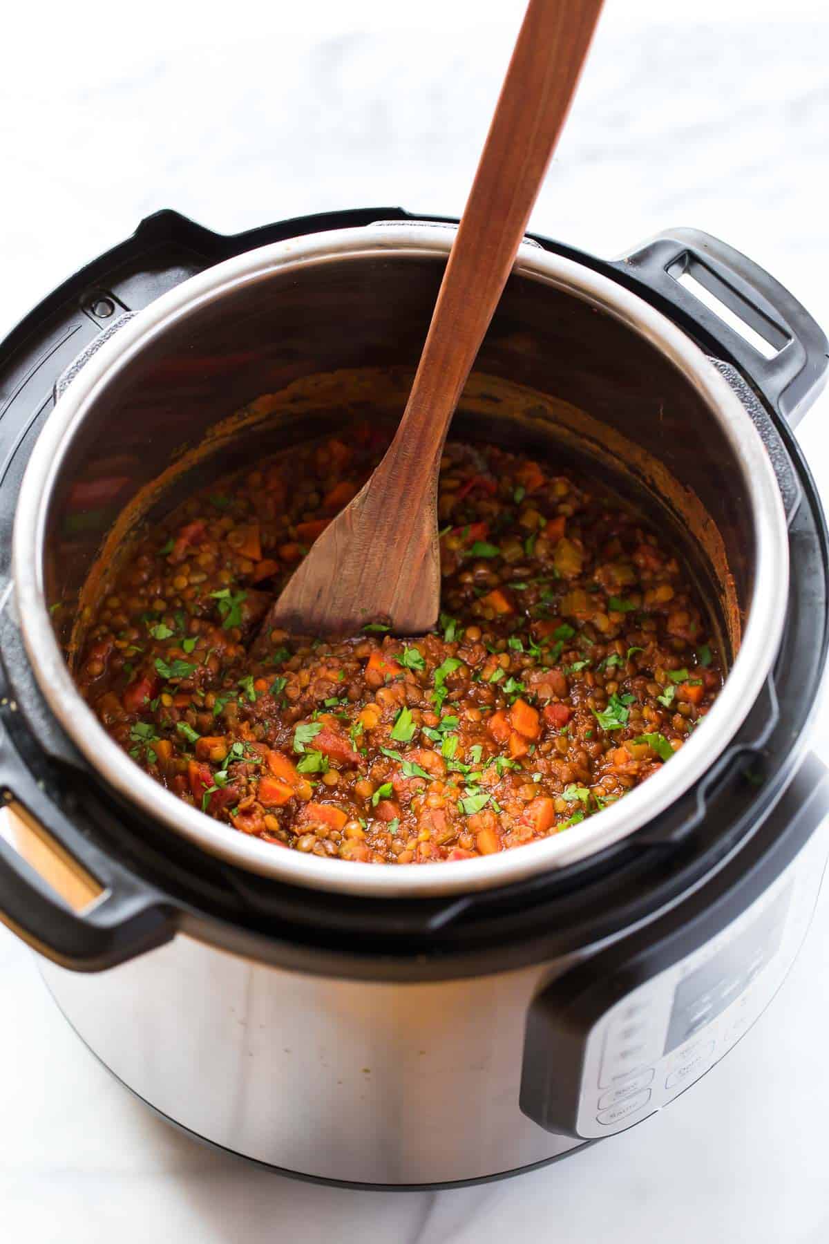 Cook lentil soup on the stovetop for depth, in a slow cooker for convenience, or in a pressure cooker for speed