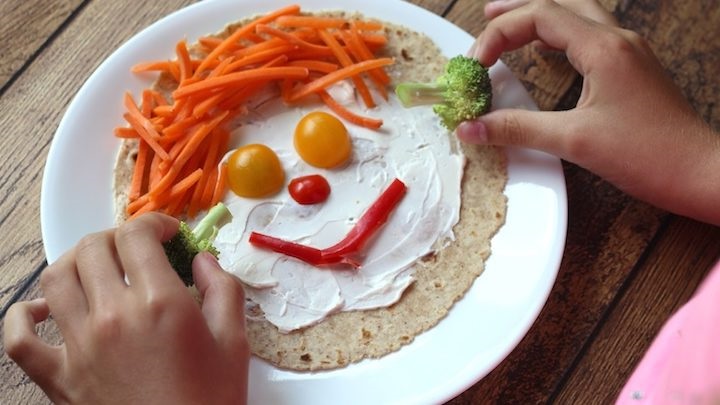 Ditch "kid food" and introduce a rainbow of plant-based flavors and textures to your child