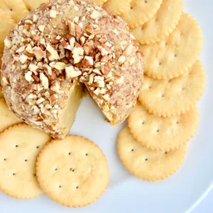 Maple Dijon Vegan Cheese Ball