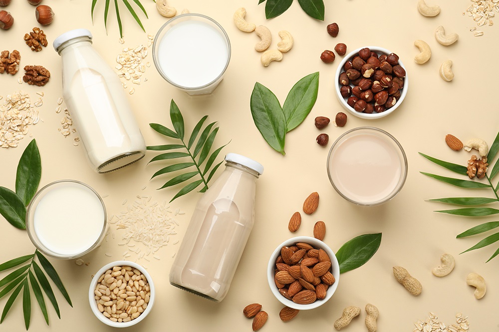 Nut, oat, soy, and emerging options like pea and hemp milk offer diverse flavors and nutrition