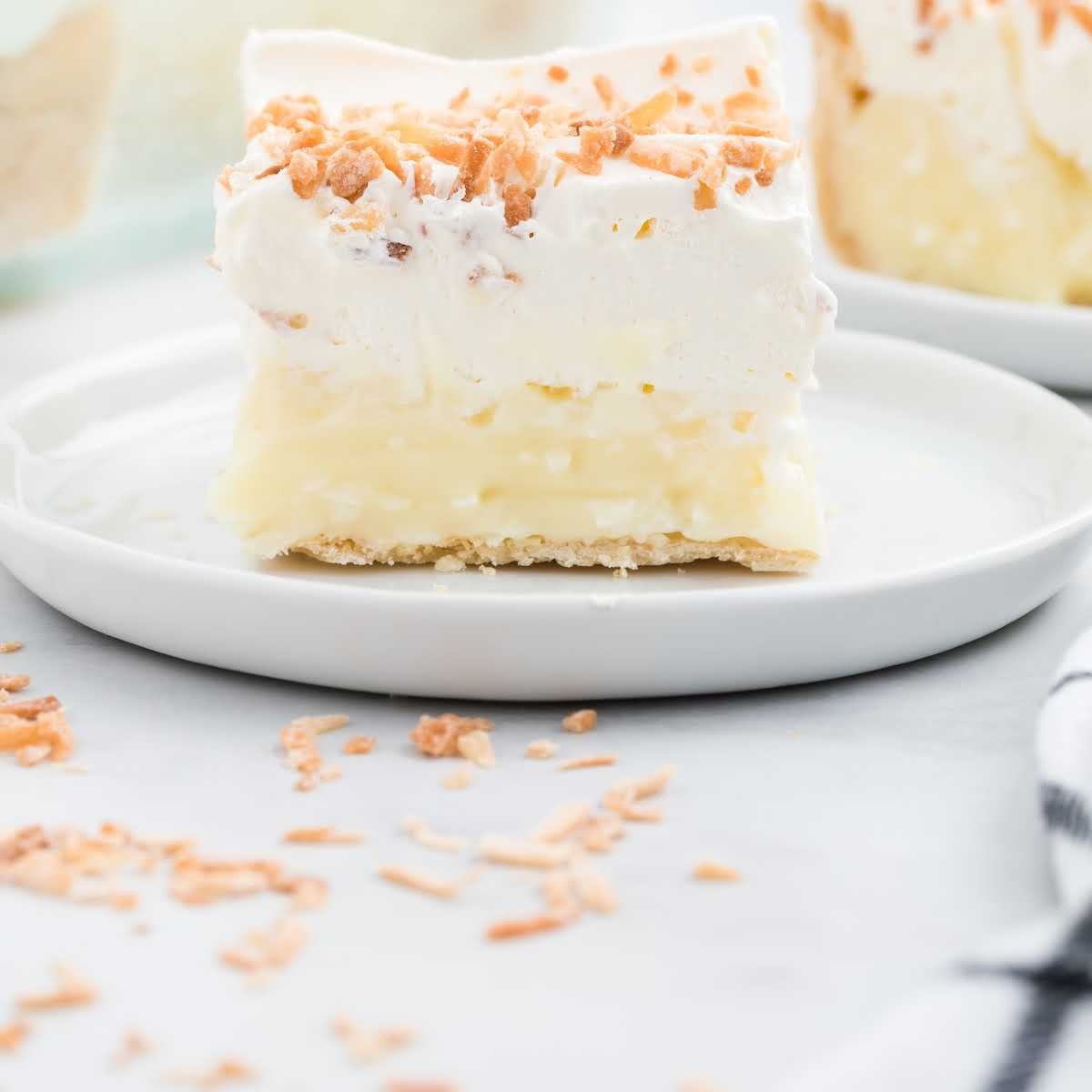 Vegan coconut cream bars: creamy, dreamy, and dairy-free!